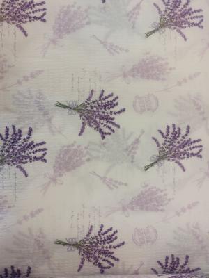 Спален комплект от памучен крепон с лавандулов десен – свежест и романтика у дома