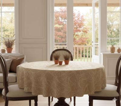 Официална покривка за маса - карамел, старо злато и пясък