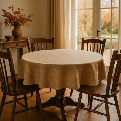 Официална покривка за маса - карамел, старо злато и пясък