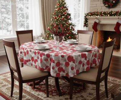 Покривка "Пъстър коледен свят” – празнично настроение и стил в детайла