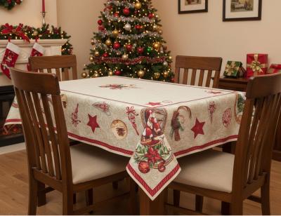 Коледна покривка за маса – жакард 140x180 см
