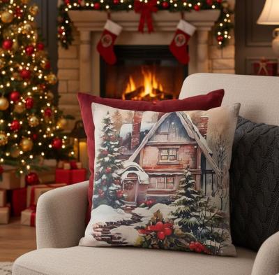 Коледна калъфка Зимна приказка - уют, който стопля дори в снежните дни