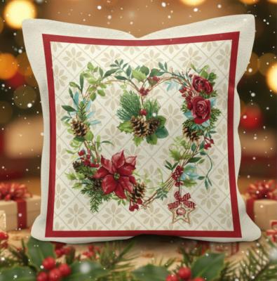 Тържество - красива декоративна калъфка за Коледа