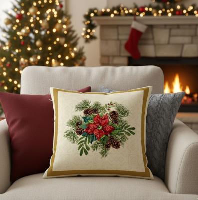 Коледна калъфка Коледна звезда