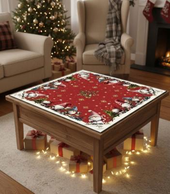 Коледно жакардово каре Зимна магия