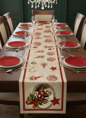 Жакардов коледен тишлайфер Магия и уют