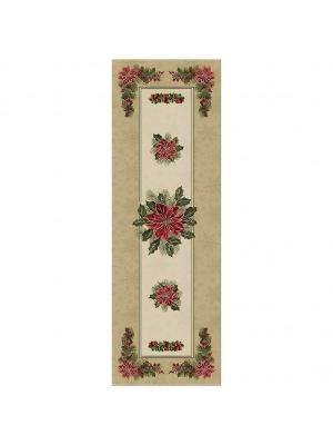 Коледна покривка за маса - тишлайфер, винтидж