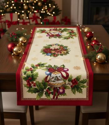 Коледен тишлайфер с камбанки, имел и коледна звезда