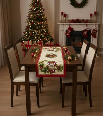 Коледен тишлайфер с камбанки, имел и коледна звезда