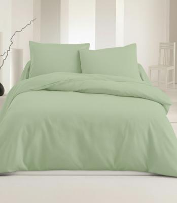 Едноцветни спални комплекти - резеда, памучни