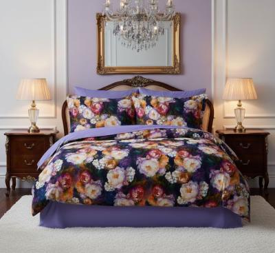 Разкошен спален комплект от памучен сатен, подходящ за подарък