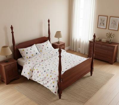 Памучен спален комплект с пъстри точки - ранфорс