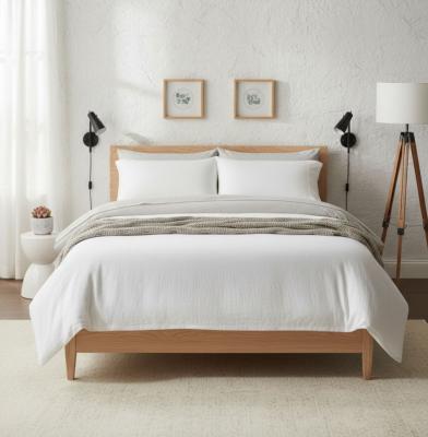 Памучен спален комплект от бял - Нежност