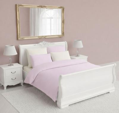 Спален комплект в светлолилаво и екрю – романтичен и елегантен