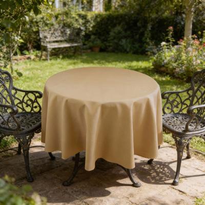 Водоустойчива покривка за маса, капучино