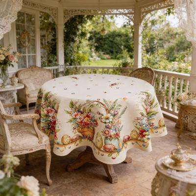 Жакардова великденска покривка - Приказка - за кръгла маса