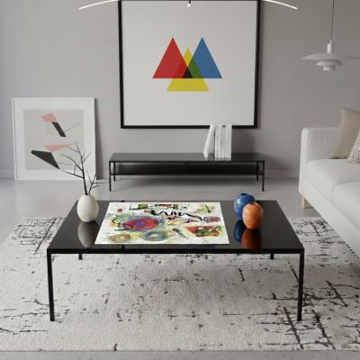 Малко жакардово каре - салфетка с абстрактна винтидж тема