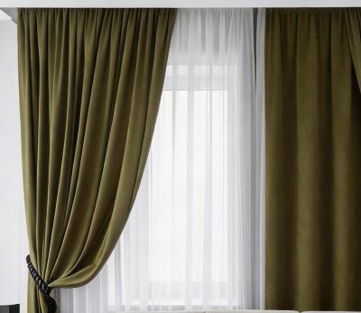 Плътни завеси с характер и уют - тъмнозелени