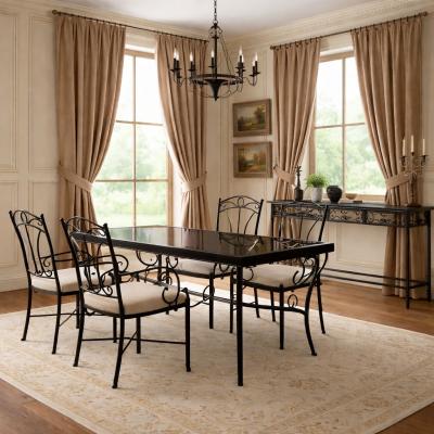 Готови плътни пердета цвят капучино - бежови, земен цвят, по поръчка