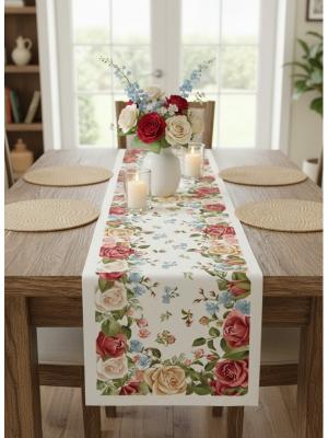 Жакардов тишлайфер с Фантастични рози