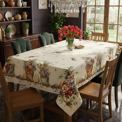 Жакардова великденска покривка - Приказка
- с втъкани златисти нишки