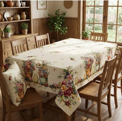 Жакардова великденска покривка - Приказка
- с втъкани златисти нишки