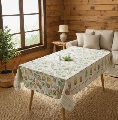 Великденска покривка за маса с чудесни цветове от природата