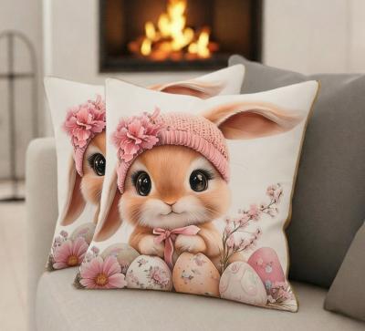 Великденски калъфки с пъстри яйца,  Розова пролет