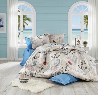 Детски спален комплект от ранфорс - Морско приключение