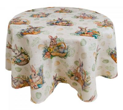 Салфетки от плат за Великден със зайчета