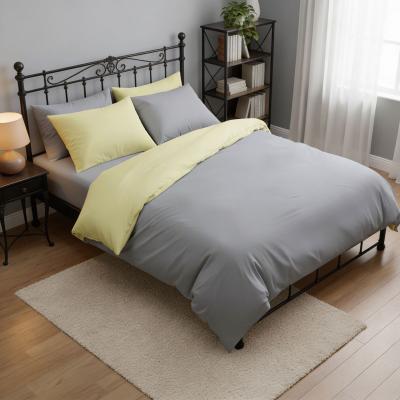 Олекотена завивка  - жълто и сиво