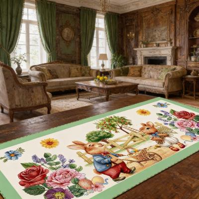 Жакардов великденски тишлайфер - Градината на зайчетата