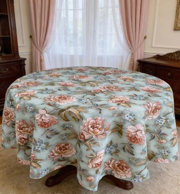 Покривка за маса с божури – винтидж елегантност за всеки ден