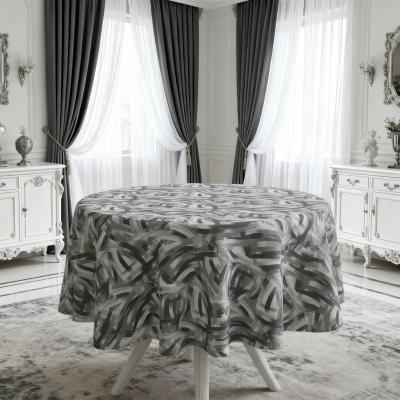 сива покривка за маса