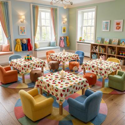 Покривка за маса с плодчета 100х135 см