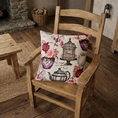 Декоративни калъфки с винтидж акцент  - изкуствен лен