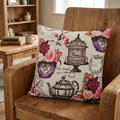 Декоративни калъфки с винтидж акцент  - изкуствен лен