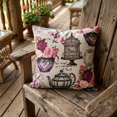 Декоративни калъфки с винтидж акцент  - изкуствен лен