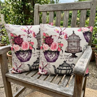 Декоративни калъфки с винтидж акцент  - изкуствен лен