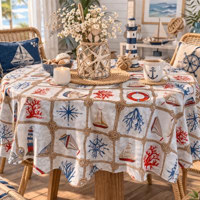 Покривка за маса с морски мотиви – свеж морски стил за дома и градината