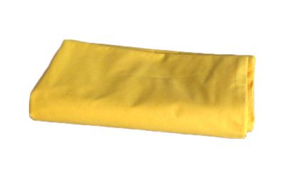 Ярко жълт памучен плик за завивки