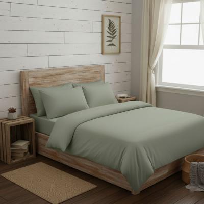 Калъфка за възглавница - едноцветна памучна, в цвят каки