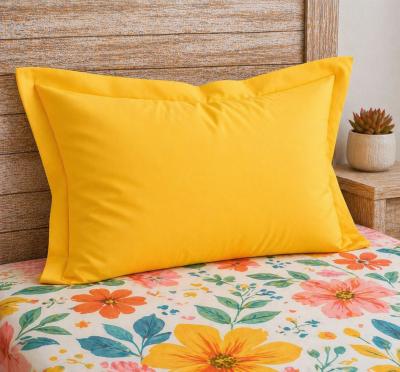 Жълти калъфки за възглавница - памучни, български