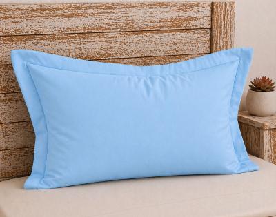 Калъфка за възглавница, светлосиня едноцветна българска