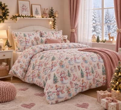 Коледен уют в елхова прегръдка — Спален комплект от ранфорс
